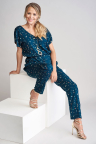 V-Neck Jumpsuit
