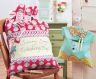 Art Gallery Fabric Dress-shaped Peg and Laundry Bag