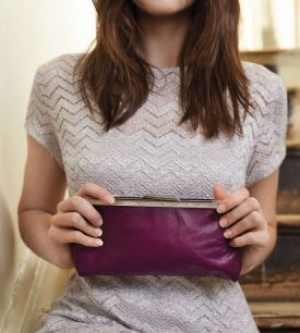 Leather clutch Leather clutch
