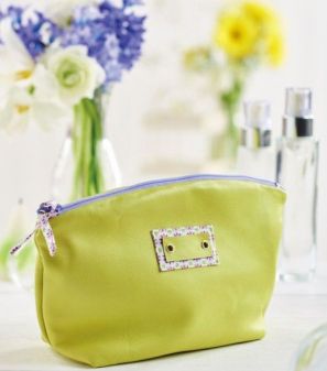 Leather Makeup Bag