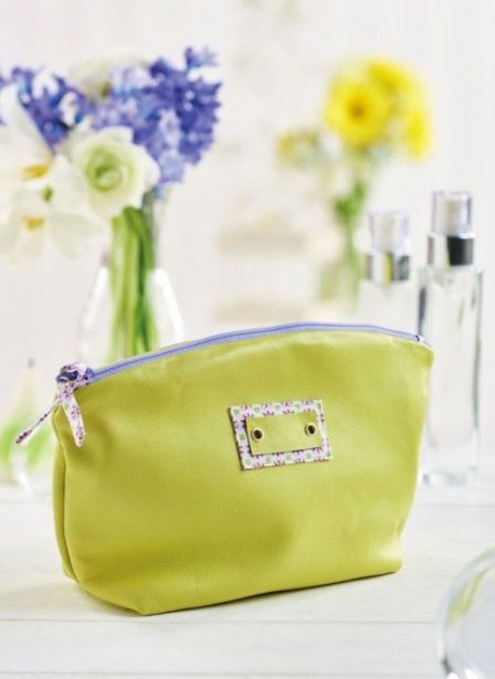 Leather Makeup Bag