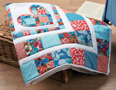 Liberty Heart Patchwork Quilt