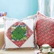 Matching cushion and quilt
