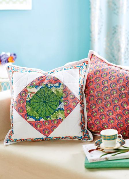 Matching Cushion and Quilt