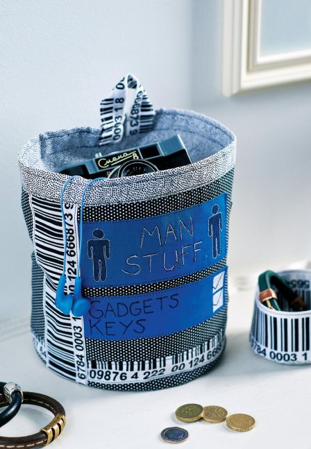 Man Stuff Storage Basket