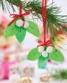 Christmas Mistletoe Cushion and Decoration Set