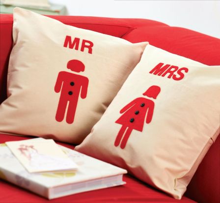 Mr and Mrs Cushions