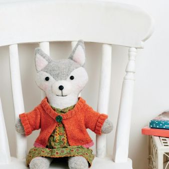 Upcycled Toy Fox