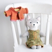 Upcycled Toy Fox