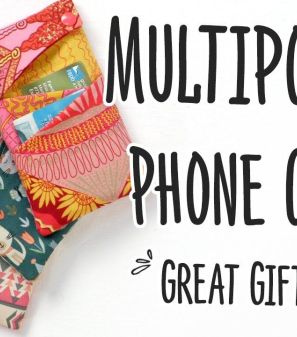 DIY Phone Case With Multiple Pockets: The Crafts Channel Template