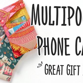 DIY Phone Case With Multiple Pockets: The Crafts Channel Template
