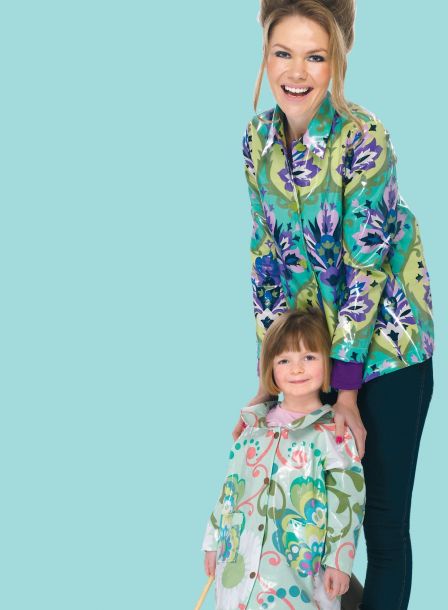 Mum and Daughter Rain Coats