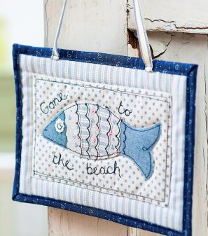 Tilda Shabby Chic Seaside Prints Doorstop and Sign