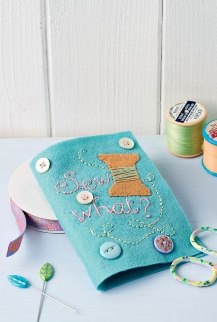 Lunchtime Make: Felt Needlebook