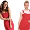 No-Pattern Skirt to Pinafore Remake