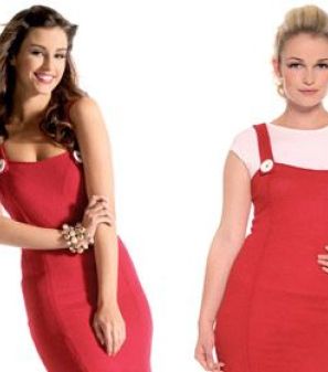 No-Pattern Skirt to Pinafore Remake