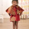No Pattern Girl’s Dress and Cape Set