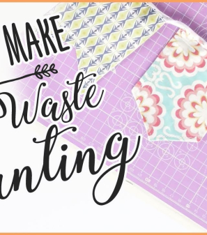 Simple No-Waste Bunting Template: The Crafts Channel