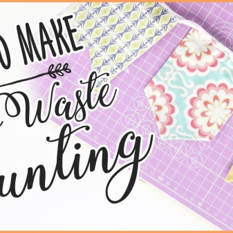 Simple No-Waste Bunting Template: The Crafts Channel
