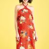 Frilled Halterneck Dress