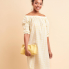 Off-Shoulder Bardot Dress Sewing Pattern | UK Sizes 8-24