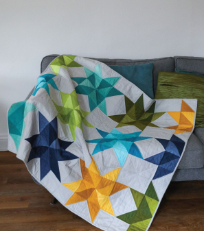 Ombre Stars Quilt Tutorial