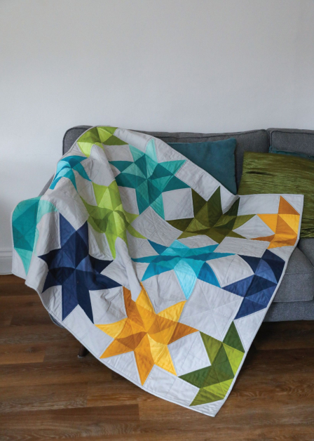 Ombre Stars Quilt Tutorial