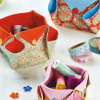Origami Fabric Boxes Storage Sewing Pattern