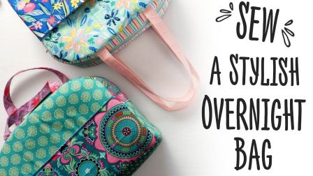 Overnight Bag Template: The Crafts Channel