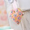 Padded Heart Felt Decoration