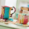 Fabric Storage Patchwork Teacups