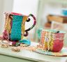 Fabric Storage Patchwork Teacups