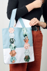Hexagon Patchwork Tote Bag Sewing Pattern