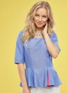 Peplum Pleat Top Sewing Pattern