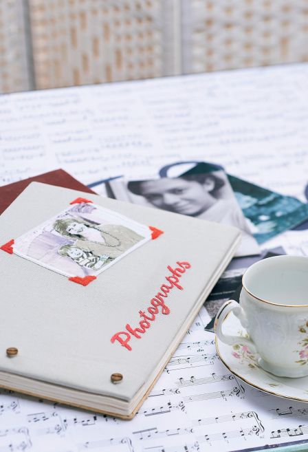 Hand Embroidered Photo Album