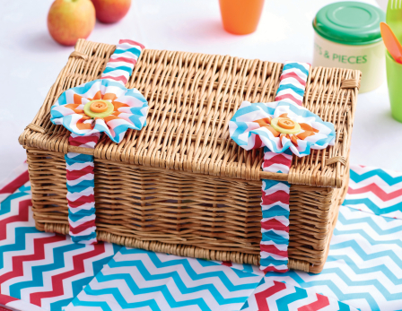 Upcycled Picnic Hamper Sewing Tutorial