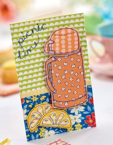 Freehand Embroidery Picnic Set Pattern Freehand Embroidery Picnic Set Pattern