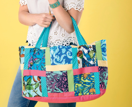 Picnic Tote Bag and Quilt Sewing Pattern