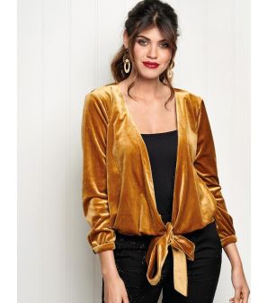 Aurora Wrap Top