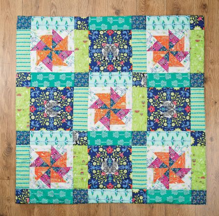 Patchwork Collectable Series: Pinwheel Block