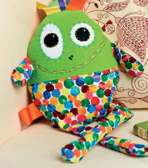 Retro Print Plush Monsters
