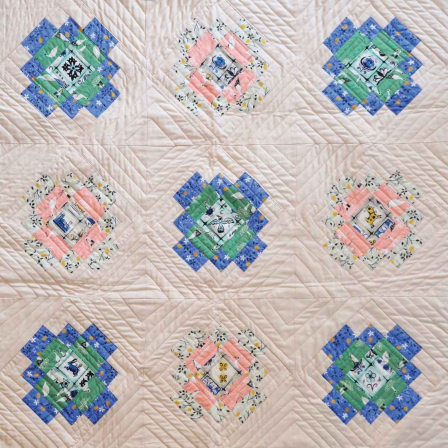 From Porto With Love Cot Quilt Tutorial