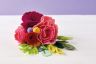 Purple Anemone Felt Bouquet