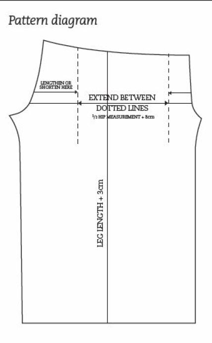 Pyjama trousers pattern shop