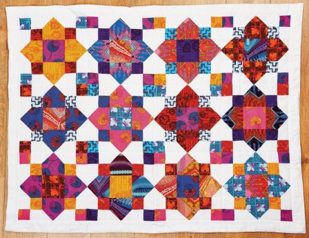 Quatrefoil quilt