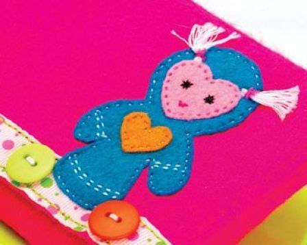 Quirky Felt Pencil Case