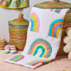Rainbow Patchwork Sew-Along: Part One - Simple Quilt