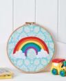 Rainbow Embroidery Hoop