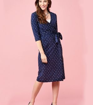Reese Classic Wrap Dress
