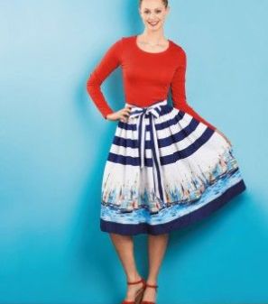 No-Pattern Regatta Skirt